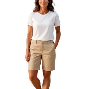 Eddie Bauer Tan Straight Leg Pants